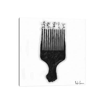 " Afro Pick " Print