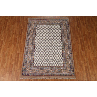 Tapis géométrique Botemir noué à la main