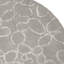 Tapis gris en laine / coton / viscose touffeté à la main Claudian-23568452