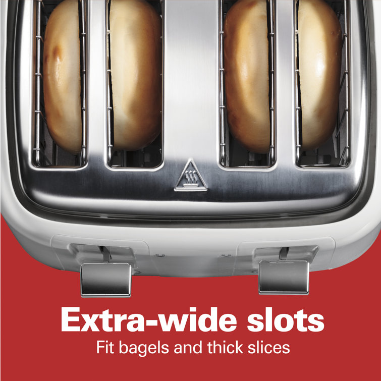 Hamilton Beach 4 Slice Toaster with Extra-Wide Slots - 24217