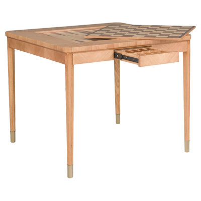 Nexus Activity Table with Reversible Chess, Backgammon, and Card Table
