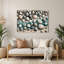 Art mural en métal Coastal Beach Pebble Plus-716867967