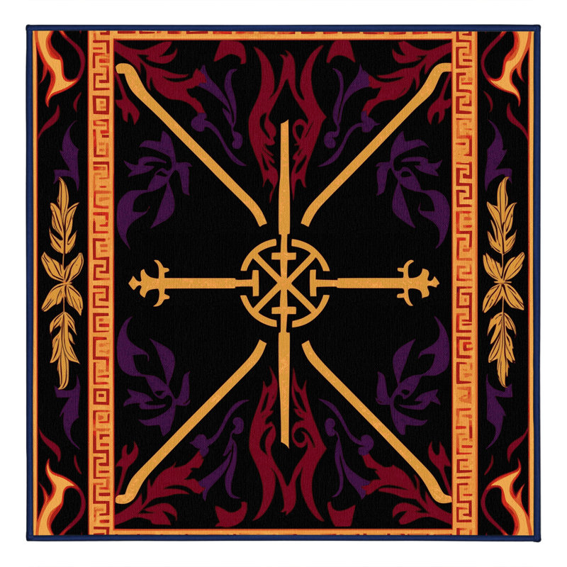 Elysian Baroque Rug, Square 4'