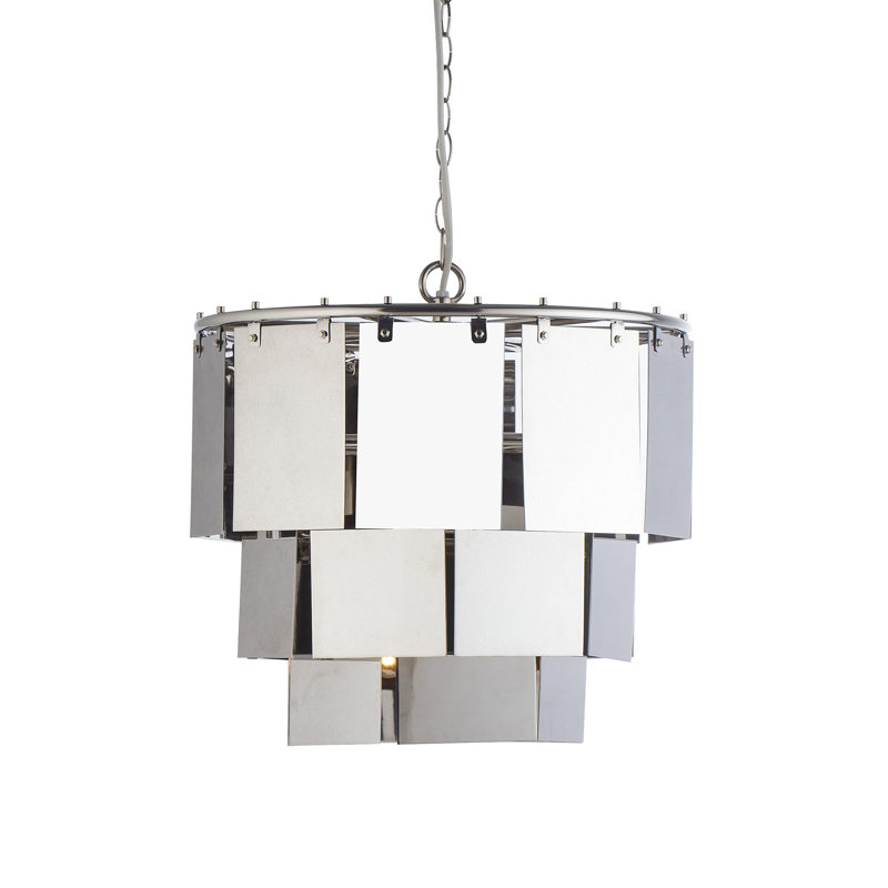 Oakland 1 - Light Chandelier, Stainless