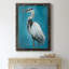 Great Blue Heron II - peinture sur toile encadrée-2067230112-2067230116