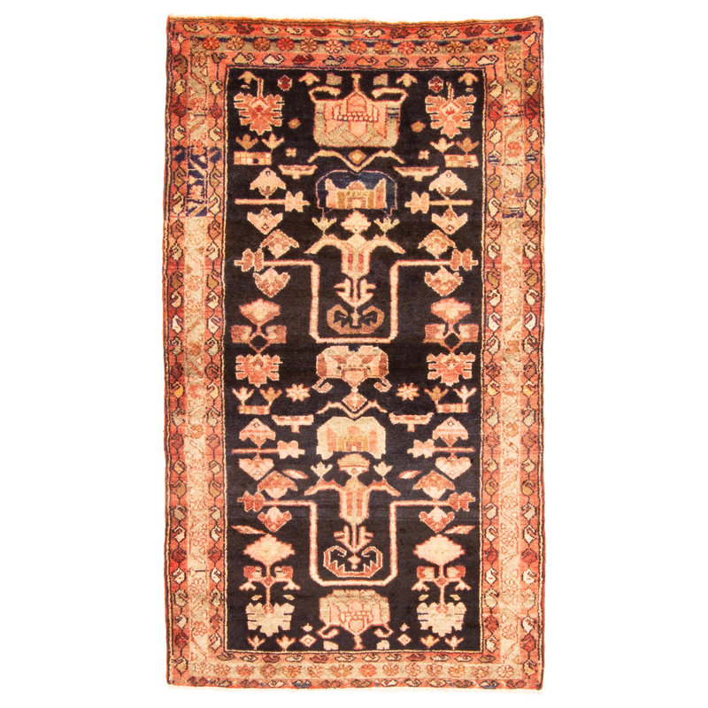 Tapis noir Andelz 3 pi 5 po x 6 pi 1 po