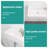Wall Mounted Ceramic Bathroom Sink - 14.6X7.39 Inch, White, Stain , Rectangular, Faucet Hole Offered Inch Mount, Provided