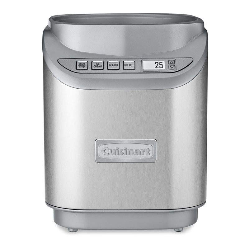 Cuisinart 2-Qt Brushed Chrome Digital Ice Cream Maker