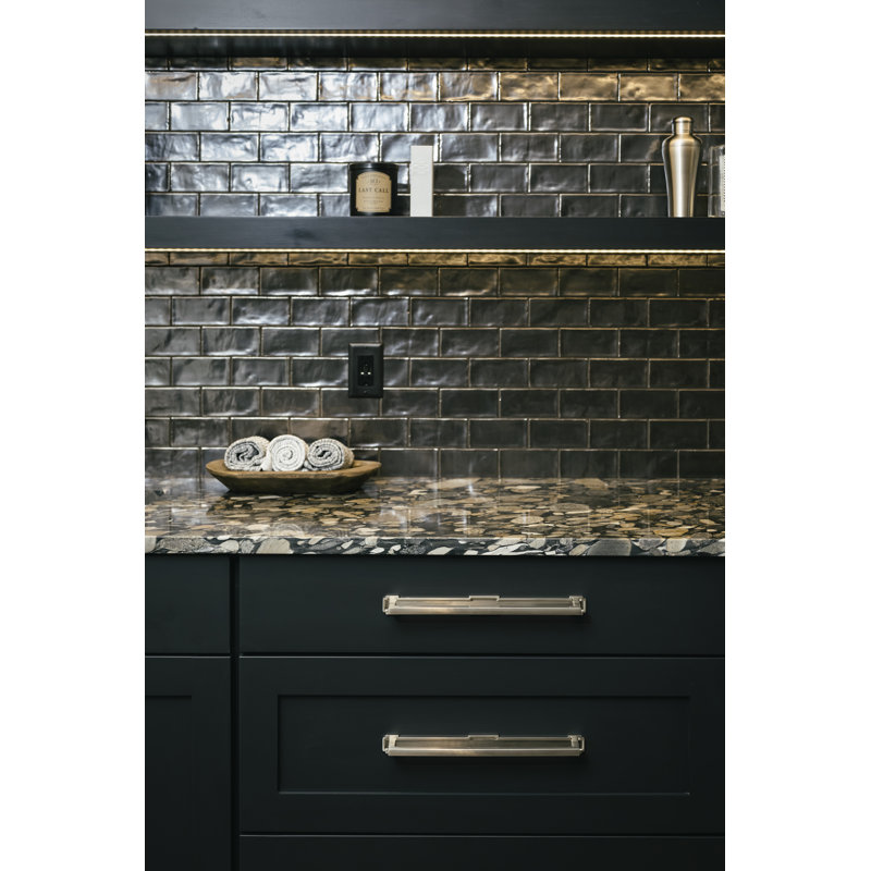 Coventry Collection Pull Backplate, Satin Nickel