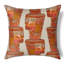 The Met x Ann Gish Kero Linen Blend Throw Square Pillow Cover & Insert