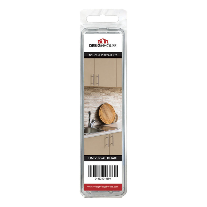 Trousse de réparation pour retouche de peinture Design House, kaki universel, Universal Khaki