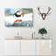 Atlantic Puffin - Wrapped Canvas Painting-56655296
