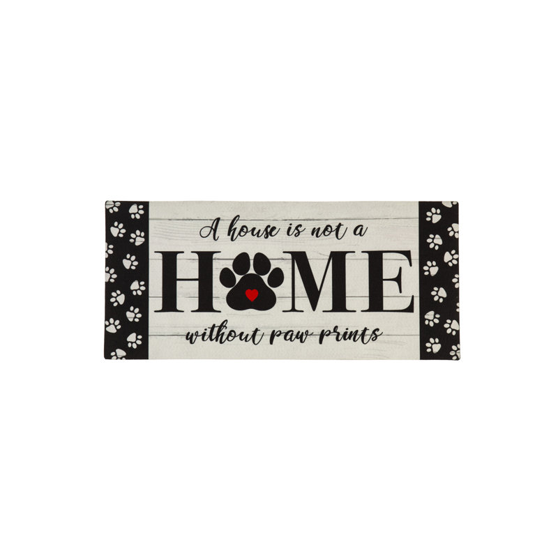 Lakina Sassafras Switch 22 in. x 10 in. Non-Slip Outdoor Door Mat