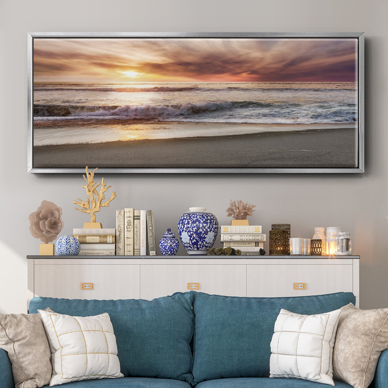 Point Reyes- Framed Canvas, 24" H x 60" W