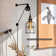 Kathyria Plug-in Armed Sconce