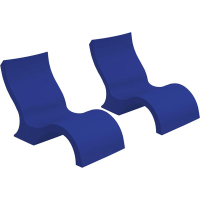 Fauteuil à dossier bas Ledge