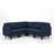 Polyester bleu est en rupture de stock