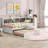 Daybed With Trundle, Storage Cabinets And USB Ports-2048263467