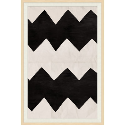 «Black and White Abstract 4 II» par Paule Marrot