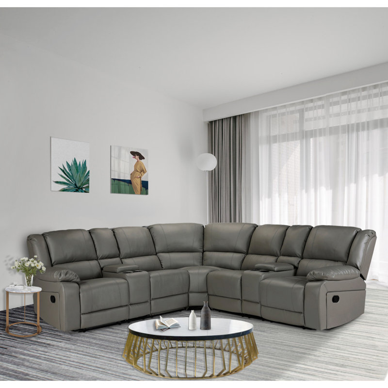 Canapé modulaire inclinable moderne Modern PU