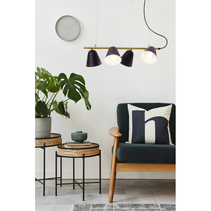 4 - Light Black Kitchen Island Pendant