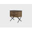 Table de chevet 2 tiroirs - Amande-53839891