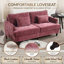 Canapé en chenille de style Mid-Century-1164422393