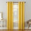 Panneau de rideau simple semi-diaphane avec œillets - Basics by Wayfair ™