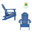 Chaise Adirondack en plastique-459580035