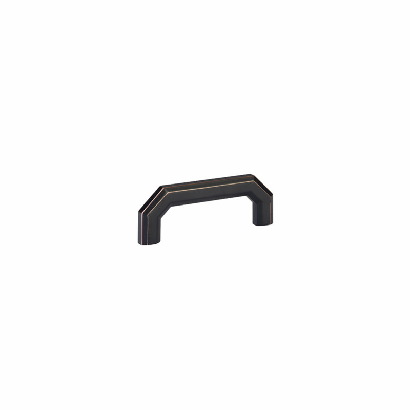 Riviera Bar Pull, 3 1/2", Oil Rubbed Bronze