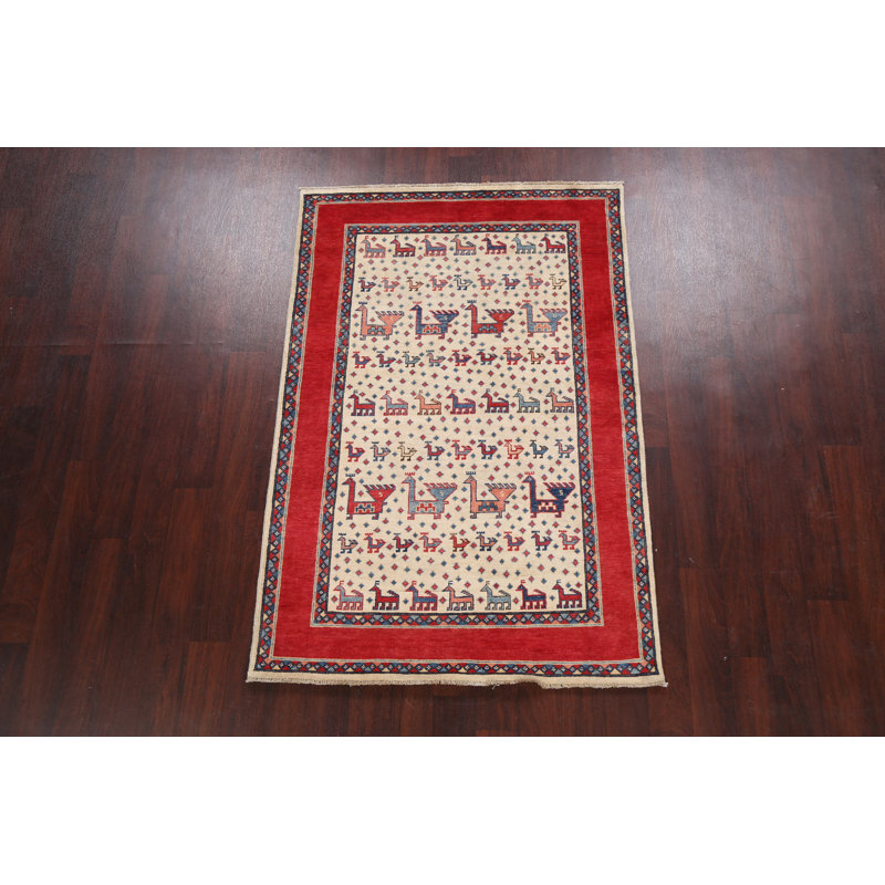 Tapis 100% super Kazak 100% teinture végétale