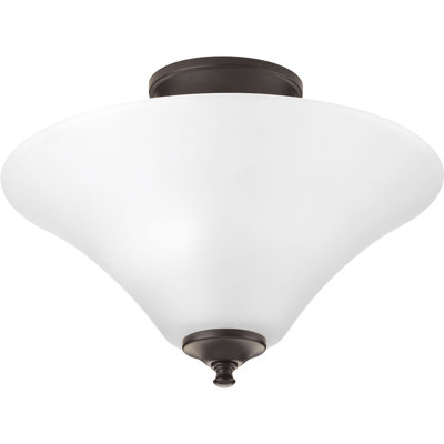 Jilliann Glass Semi Flush Mount