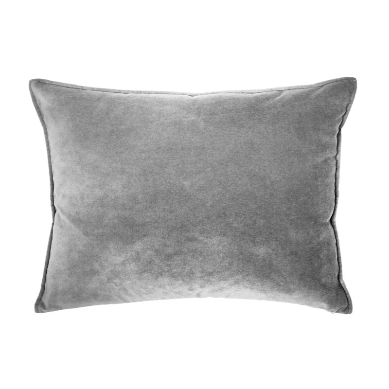 Franklin Washable Velvet Square Pillow Cover & Insert , Cyclone, 26"H x 35"W