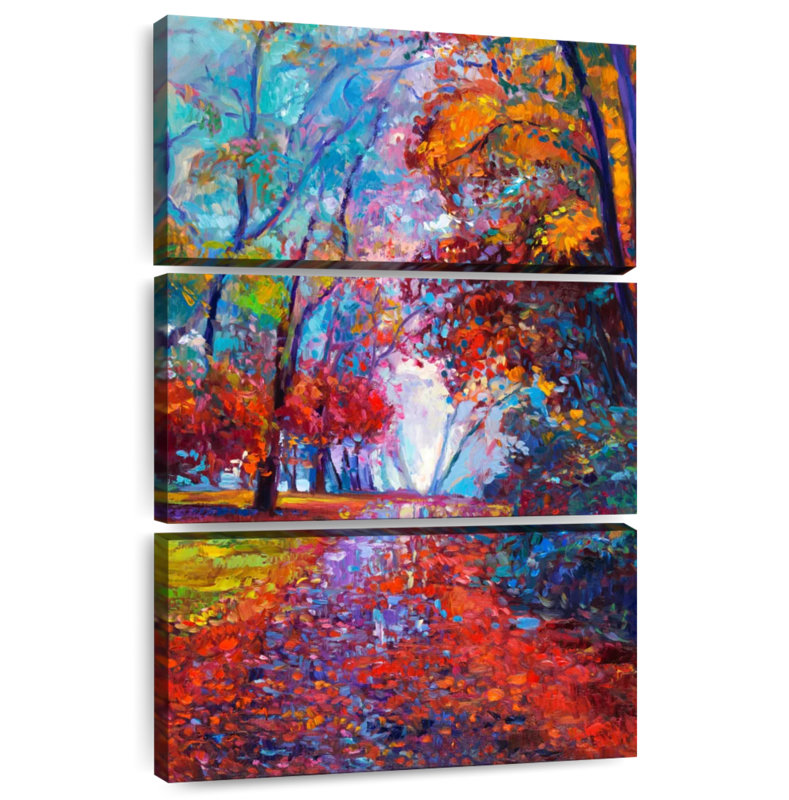 Alvord écarlate automne, H 32 po x l 20 po