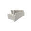 Canapé en microfibre Selph, gris