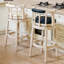 Tabouret de bar classique, tabouret de bar en bois-1310347778-1310347777