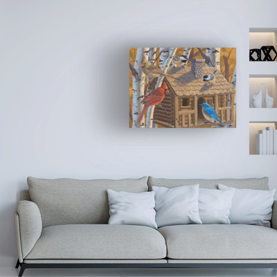Jeff Hoff The Cabin In The Woods Canvas Art