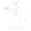 Thomas O'Brien Goodman Large Hanging Lamp-1202887094-1202887088