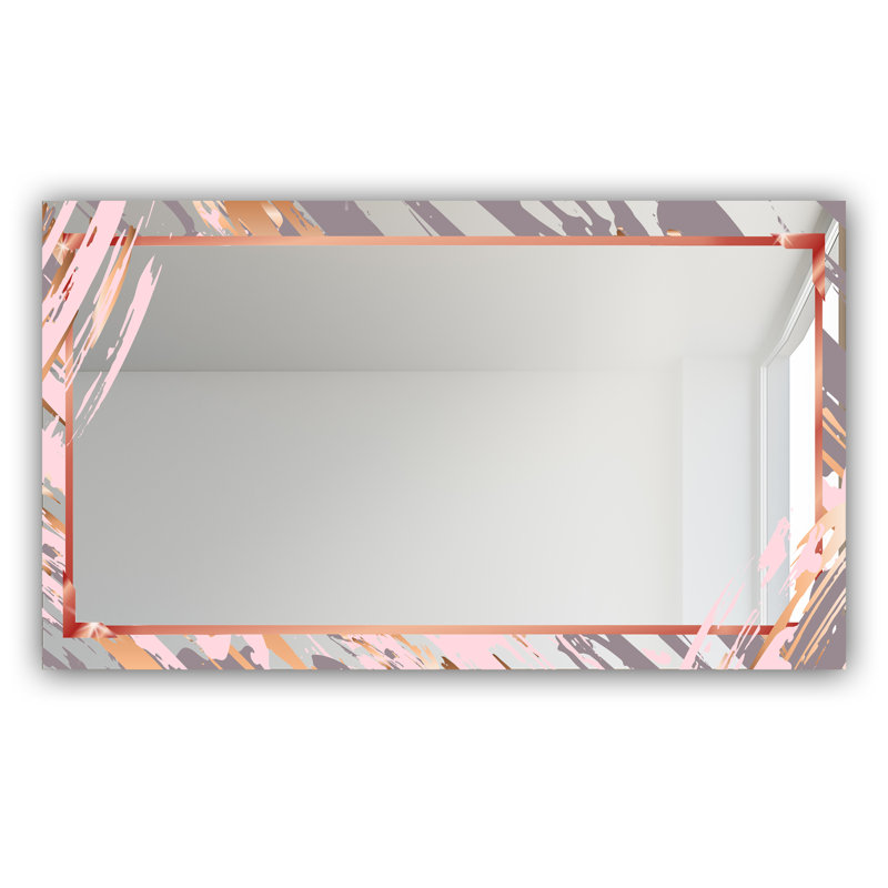 Miroir de salle de bain / coiffeuse glam, H 32 po x l 24 po, Moderne et contemporain 1