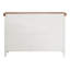 Coffre moderne 7 beige - Organisateur spacieux pour le salon avec de larges glissières et des tiroirs à glissement lisse