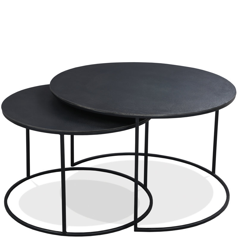 Ensemble de 2 tables gigognes Atna