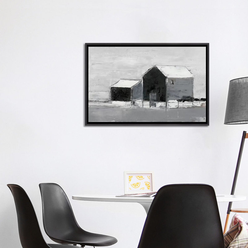 «Dynamic Barn II» par Ethan Harper - reproduction d'art, Pas de tapis, H 26 po x l 40 po x 1,5 po
