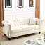 Velours beige 3+ - Structure ergonomique et garniture tendance style classique