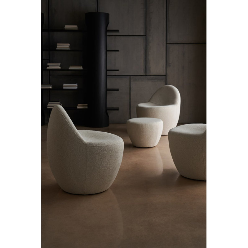 Noa Round Ottoman