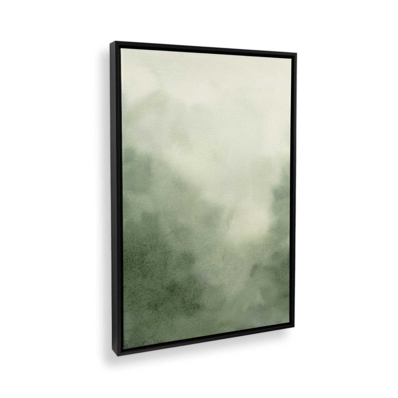 «Mute Forest Shadows II», reproduction sur toile dans un cadre doré, H 30,75 po x l 20,75 po x P 1,75 po