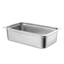 Ensemble de 6 poêles pour hôtel pleine grandeur en acier inoxydable - Ensemble de casseroles de 6 pouces de qualité commerciale avec conception anti-bourrage pour la restauration et le rangement des aliments