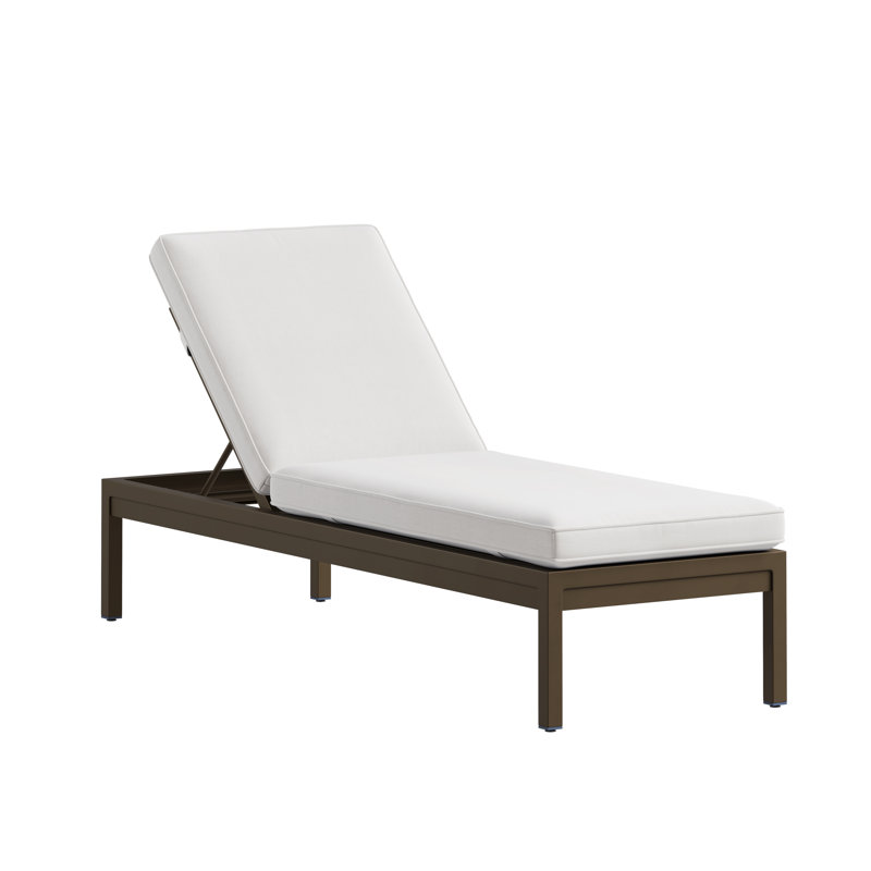 Chaise Lounge, Hazelnut