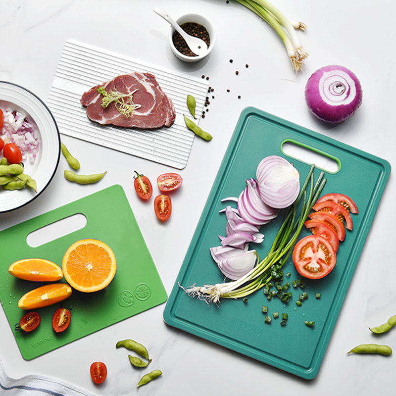 Linoroso 3 Piece Cutting Board Set, Green