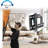 Mount-it Heavy Duty Tilt Tv Wall Mount For Up To 90 In. Screens, 220 Lbs. Weight Capacity, Black