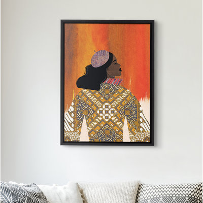 Girlie Girl by Nikki Chu Framed Canvas Wall Art Print